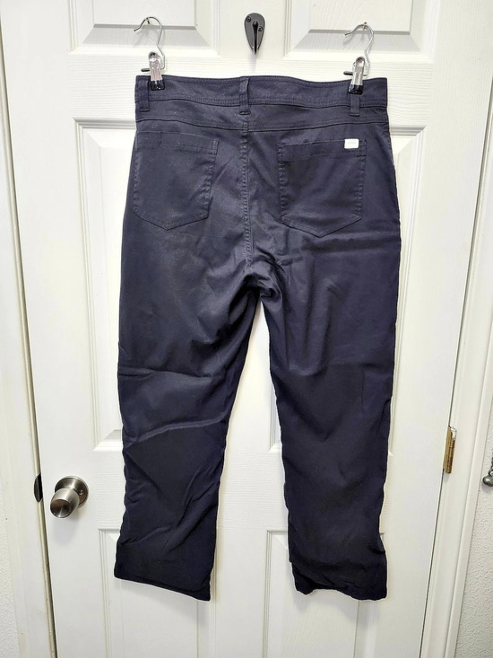 ORVIS Straight Leg Pants Waist 32X29 Black - Picture 2 of 3